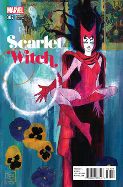 David Aja: Scarlet Witch #7 and #8 Covers