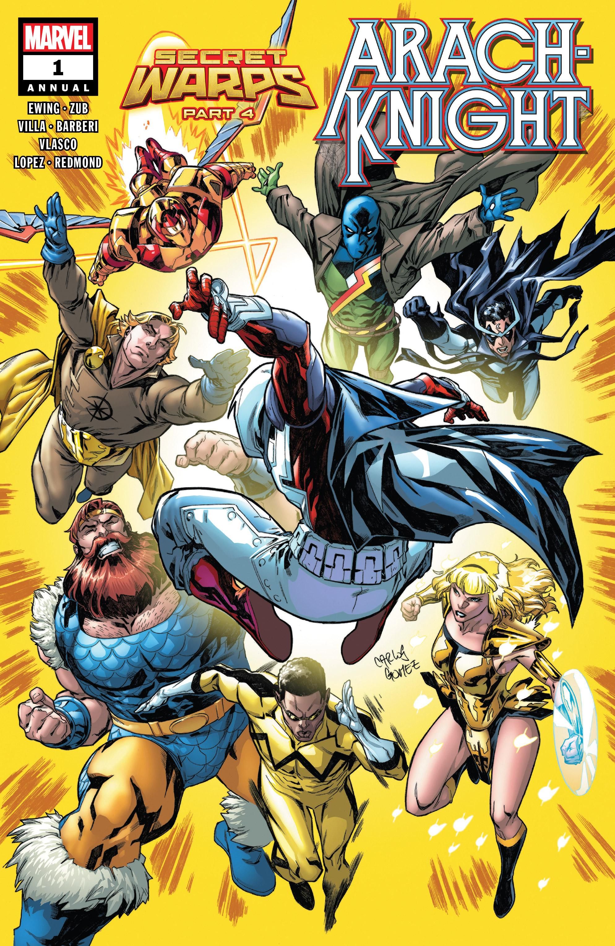 Secret Warps: Arachknight Annual Vol 1 1 | Marvel Database