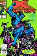 X-Factor #57 "Reflections" Release date: June 26, 1990 Cover date: August, 1990