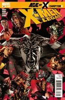 X-Men: Legacy #247 "Age of X (Chapter 5)" Release date: April 13, 2011 Cover date: June, 2011