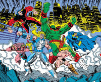 Anachronauts (Multiverse) from Avengers Annual Vol 1 22 001