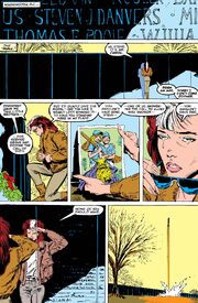 Carol Danvers (Earth-616) and Steven Danvers (Earth-616) from Uncanny X-Men Vol 1 246 001