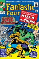 Fantastic Four #25 "The Hulk Vs. the Thing" Release date: January 10, 1964 Cover date: April, 1964