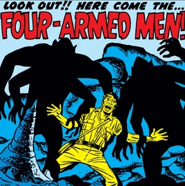 Four-Armed Men from Tales to Astonish Vol 1 26 0001
