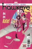 Hawkeye (Vol. 5) #4 Release date: March 1, 2017 Cover date: May, 2017