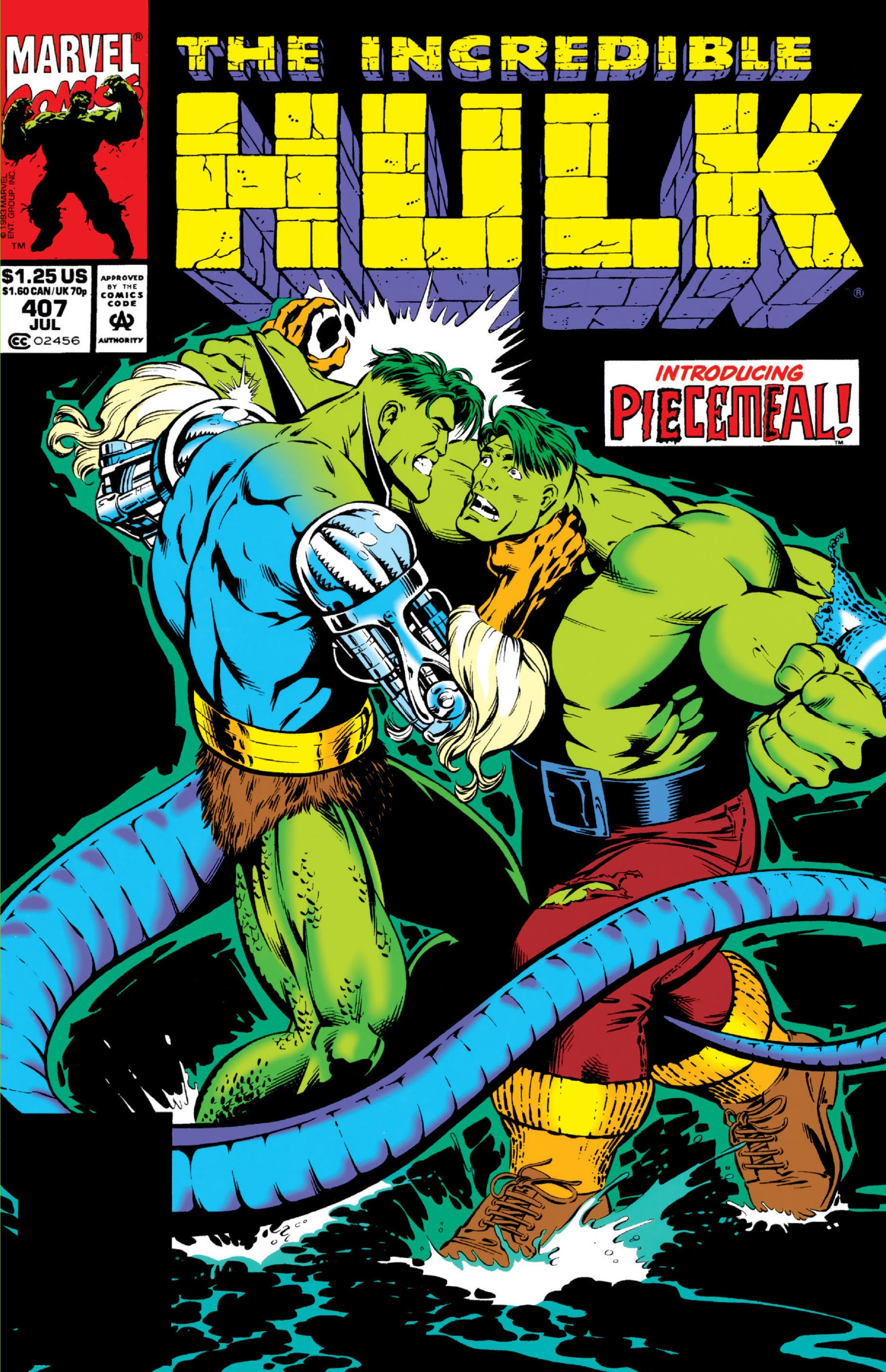 Incredible Hulk Vol 1 407 Marvel Database Fandom