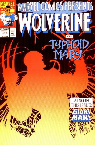 USA, 1992 Wolverine / Typhoid Mary, Thanos Marvel Comics Presents # 111 