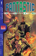 Marvel Mangaverse: Fantastic Four #1 "Megascale Megatalent Response Team: Fantastic Four" (January, 2002)