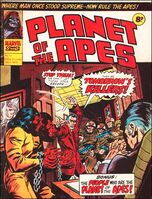 Planet of the Apes (UK) #54 Cover date: November, 1975