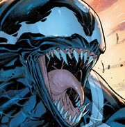 Reed Richards (Earth-1610) and Venom (Symbiote) (Earth-1610) from Venom Vol 4 26 003