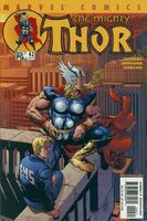 Thor (Vol. 2) #42 "Taking Charge part 2" Release date: October 3, 2001 Cover date: December, 2001