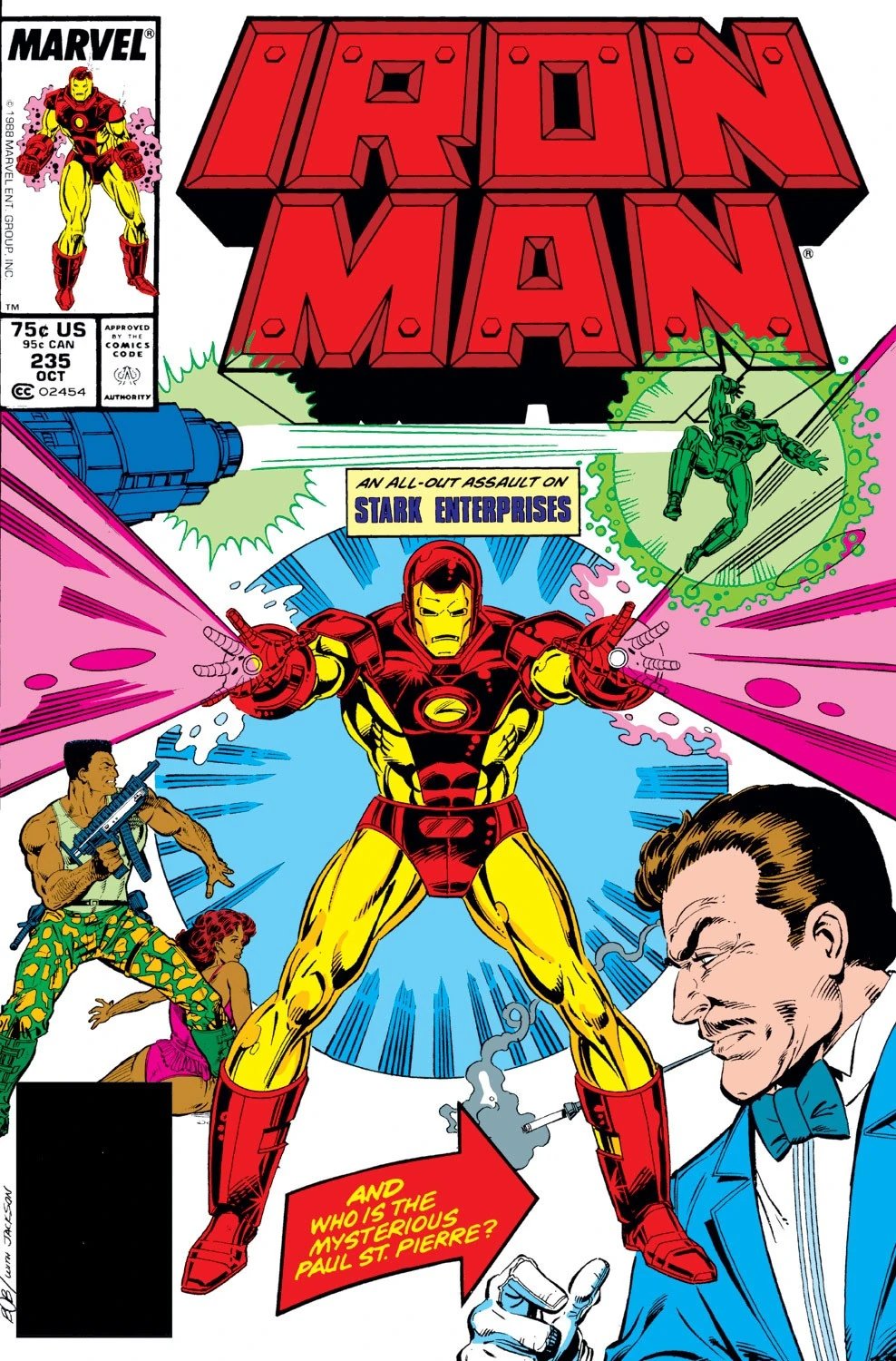ボブ・レイトン アイアンマン Iron Man Vol 1 235 | Marvel Database | Fandom