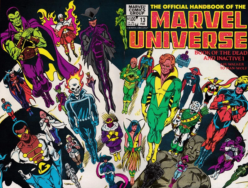 Official Handbook of the Marvel Universe Vol 1 13 | Marvel