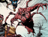 Peter Parker Monstrous Spider-Man recruited into Kang's Avengers (Earth-19145)