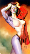 Raven Darkhölme (Earth-616) from Marvel Masterpieces (Trading Cards) 1996 Set 001