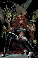 Madelyne Pryor (Impersonated Dust) X-Men: The End (Earth-41001)