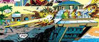 Berserker 7 (Earth-616) and Retreat (Tony Stark's Malibu Mansion) from Iron Man Vol 1 293 001