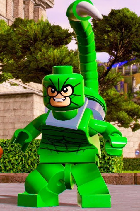 Lego marvel scorpion top