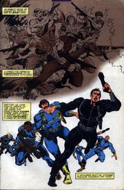 Nick Fury and the Howling Commandos become agents of SHIELD from Fury Vol 1 1