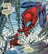 Peter Parker (Earth-616) and Wade Wilson (Earth-616) from Cable & Deadpool Vol 1 24 0001