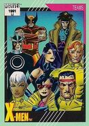 X-Men (Earth-616) from Marvel Universe Cards Series II 0001