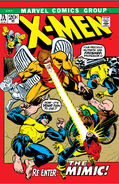 X-Men #75 "Re-Enter: The Mimic!" (April, 1972)