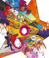 Young America "leaving Utopian Parallel" From Young Avengers (Vol. 2) #14