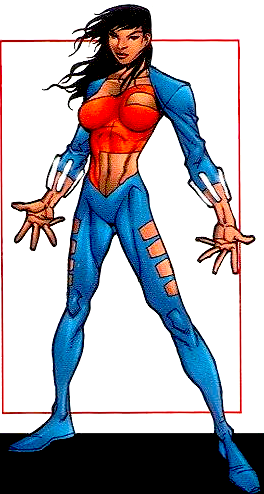 Arlette Truffaut (Earth-616) from Official Handbook of the Marvel Universe A-Z Update Vol 1 3