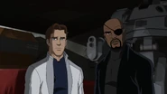 With Curtis Connors From Ultimate Spider-Man S1E02
