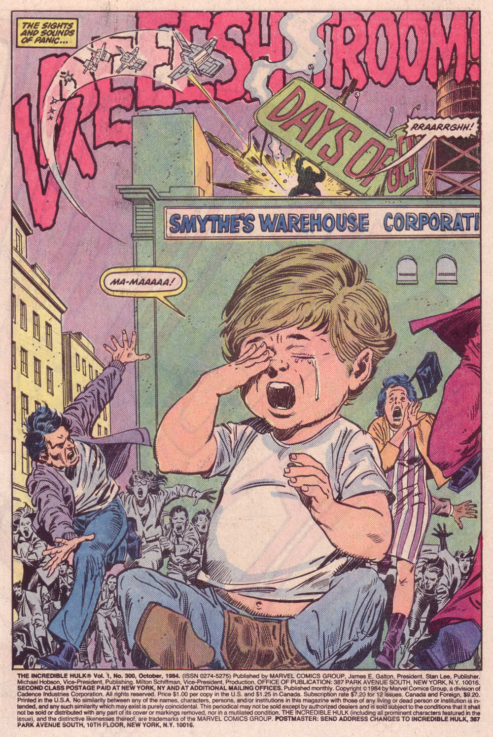 Incredible Hulk Vol 1 300 Marvel Database Fandom