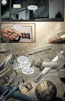 National Air and Space Museum from Captain America Man Out of Time Vol 1 3 001