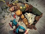 Steven Rogers (Earth-616) vs. Steven Rogers (Earth-61311) from Secret Empire Vol 1 10 002