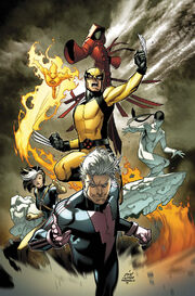 Ultimate Comics X-Men Vol 1 1 Medina Variant Textless