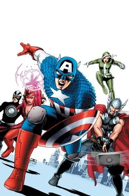 Uncanny Avengers Vol 1 4 Cassaday Variant Textless