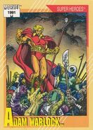 Adam Warlock (Earth-616) from Marvel Universe Cards Series II 0001