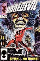 Daredevil #214 "The Crumbling" Release date: September 25, 1984 Cover date: January, 1985