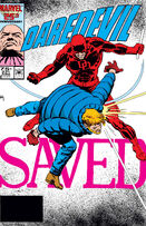 Daredevil #231 "Saved" Release date: February 25, 1986 Cover date: June, 1986