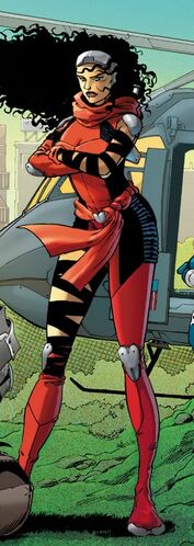 Elektra Natchios (Earth-21798) from Heroes Reborn Squadron Savage Vol 1 1 002
