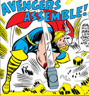 First Avengers Assemble from Avengers Vol 1 14