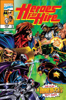 Heroes for Hire #7 "The Thunderbolts Take Over!" Release date: November 19, 1997 Cover date: January, 1998