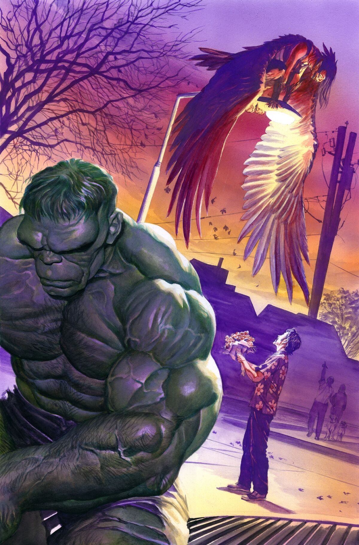 IMMORTAL HULK #15 SET OF 2 ALEX ROSS VARIANT COVER & COVER A MARVEL 2019 NM