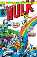 Incredible Hulk #190 "The Man Who Came Down on a Rainbow!" Release date: May 6, 1975 Cover date: August, 1975