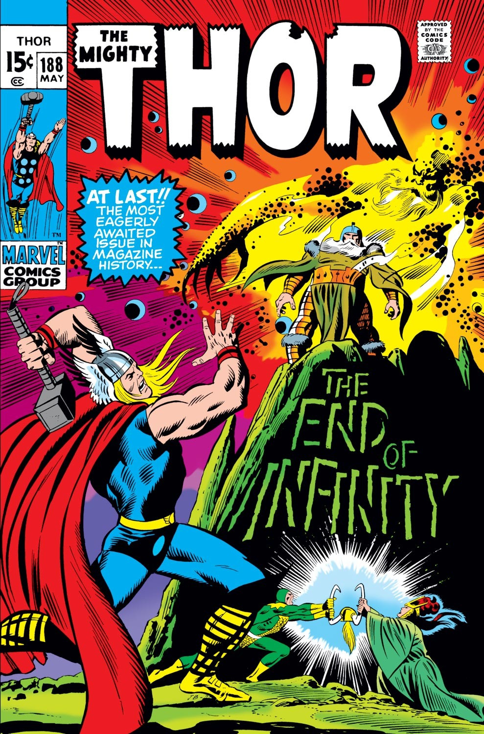 Thor #188 May 1971 VG 