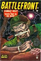 Battlefront #11 "Combat Kelly" Release date: January 15, 1953 Cover date: April, 1953