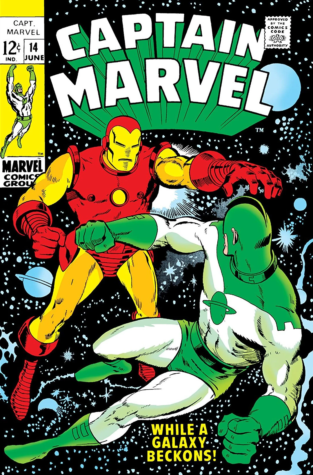 Captain Marvel Vol 1 14 | Marvel Database | Fandom