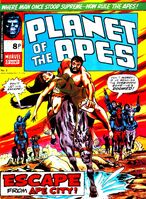 Planet of the Apes (UK) #9 Release date: December 21, 1974 Cover date: December, 1974