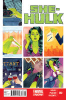 She-Hulk (Vol. 3) #2 "...And?" Release date: March 5, 2014 Cover date: May, 2014