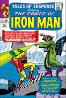 Tales of Suspense #54 "The Mandarin's Revenge!" Release date: March 10, 1964 Cover date: June, 1964