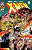 Uncanny X-Men #326 "The Nature of Evil" Release date: September 7, 1995 Cover date: November, 1995