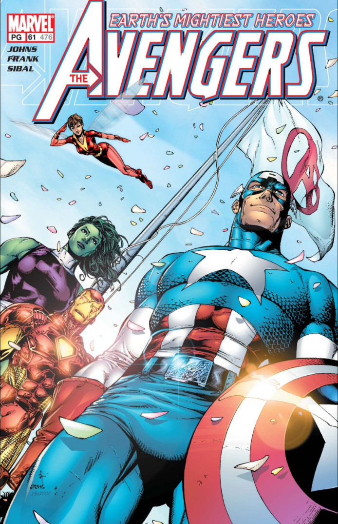 Read marvel. The Avengers 1998. Avengers by Gary Frank. Комиксы Мстители мега Панини. Avengers Vol 3 Issue 61 Vision.